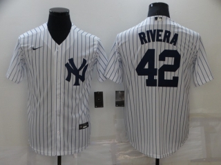 New York Yankees #42 white jersey