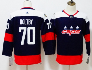 Capitals-70-Braden-Holtby-Navy-Youth-2018-Stadium-Series-Adidas-Jersey