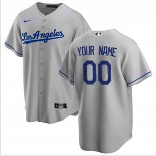 Los Angeles Dodgers custom gray new jersey 2