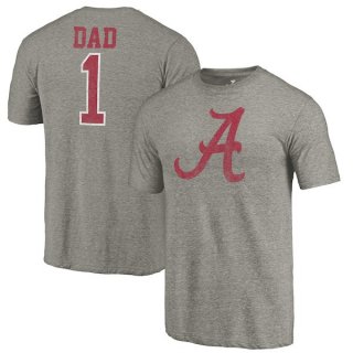 Alabama-Crimson-Tide-Fanatics-Branded-Gray-Greatest-Dad-Tri-Blend-T-Shirt