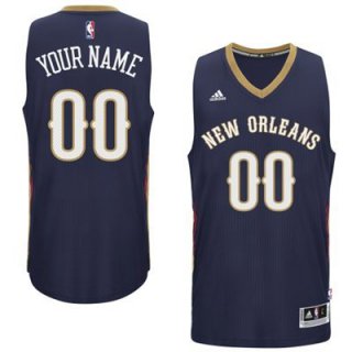 New-Orleans-Pelicans-Blue-Men's-Customize-New-Rev-30-Jersey