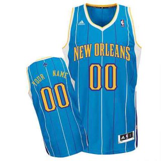 New-Orleans-Hornets-Custom-Swingman-blue-Road-Jersey-4893-46166