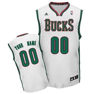 Milwaukee-Bucks-Custom-white-adidas-Home-Jersey-2339-41633