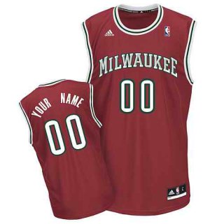 Milwaukee-Bucks-Custom-red-Alternate-Jersey-1139-34401
