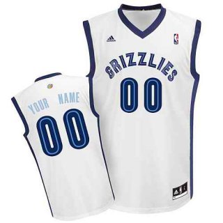 Memphis-Grizzlies-Custom-white-adidas-Home-Jersey-3153-18738