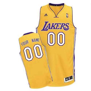 Los-Angeles-Lakers-Custom-Swingman-yellow-Home-Jersey-6727-98077