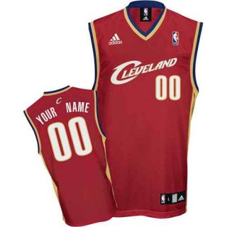 Cleveland-Cavaliers-Custom-red-adidas-Road-Jersey-2276-31767