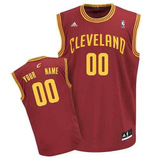 Cleveland-Cavaliers-Custom-red-adidas-Jersey-2341-72659