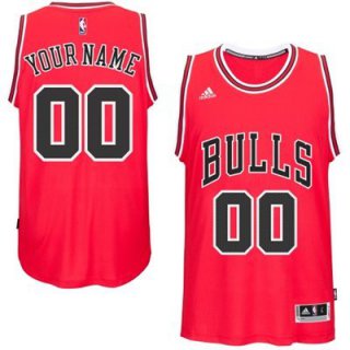 Chicago-Bulls-Red-Men's-Customize-New-Rev-30-Jersey