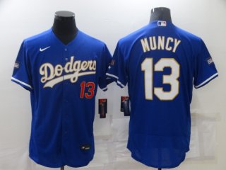 Los Angeles Dodgers #13 blue jersey