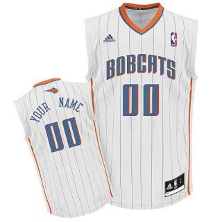 Charlotte-Bobcats-Custom-white-adidas-Home-Jersey-1401-93484