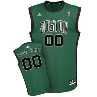 Boston-Celtics-Custom-green-black-number-adidas-Alternate-Jersey-3989-39307