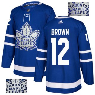 Maple-Leafs-12-Connor-Brown-Blue-Adidas-Jersey