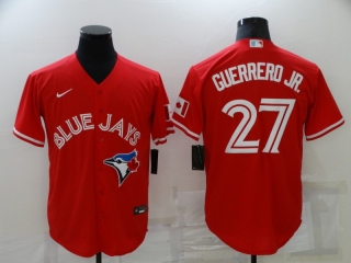 Toronto Blue Jays #27 red jersey