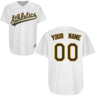 Oakland-Athletics-White-Man-Custom-Jerseys-6896-97007