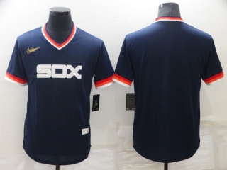 Men's Chicago White Sox Blank Navy custom jersey