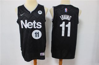 Nets-11-Kyrie-Irving black 2021 reward ersey