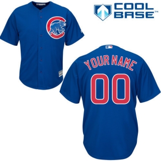 Cubs-Blue-Customized-Men-Cool-Base-Jersey