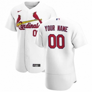 St. Louis Cardinals custom white jersey