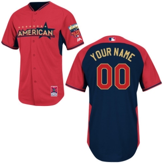American-League-Red-2014-All-Star-BP-Customized-Jersey