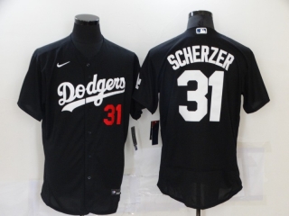 Los Angeles Dodgers#31 black jersey