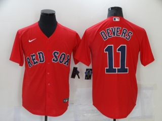 Boston Red Sox #11 red jersey