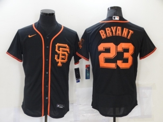 San Francisco Giants #23 Bryant black flex jersey