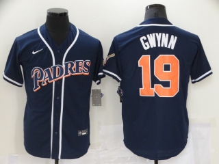 San Diego Padres #19 blue jersey