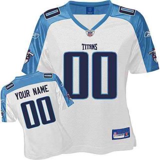 Tennessee-Titans-Women-Customized-White-Jersey-8737-68160