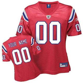 New-England-Patriots-Women-Customized-Red-Jersey-6160-83757