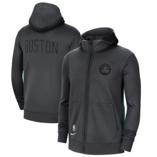Nike Boston Celtics Gray 2020&21 City Edition Showtime Full-Zip Hoodie