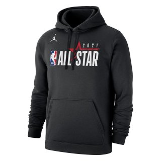 Jordan Brand 2021 NBA All-Star Game Official Logo Pullover Hoodie - Black