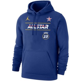 #23 james all star blue hoodies