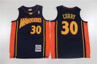 Warriors-30-Stephen-Curry Warriors-Big-Face-Black-Hardwood-Classics-Swingman-Jersey