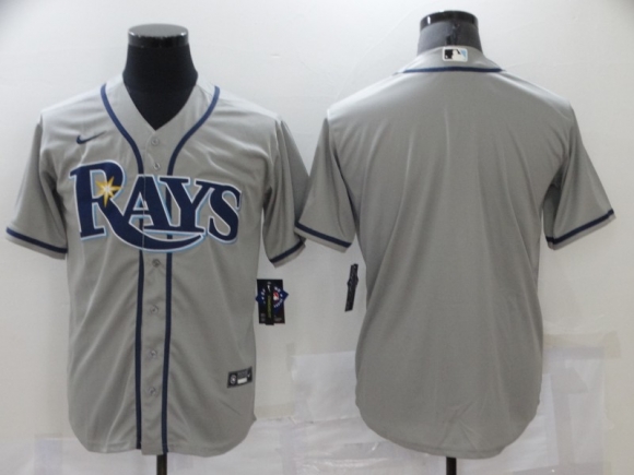 Tampa Bay Rays blank gray jersey