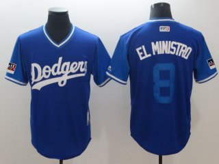 Los Angeles Dodgers #8 blue legend jersey