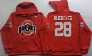 Ohio-State-Buckeyes-Buckeyes-Red-Men's-Pullover-Hoodie