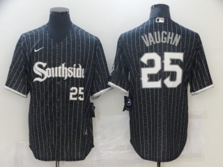 Men's Chicago White Sox #25 Vaughn city style jersey