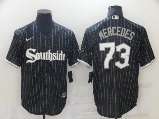 Chicago White Sox #73 black game jersey