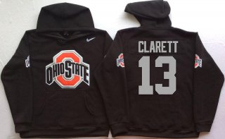 Ohio-State-Buckeyes-13-Maurice-Clarett-Black-Men's-Pullover-Hoodie