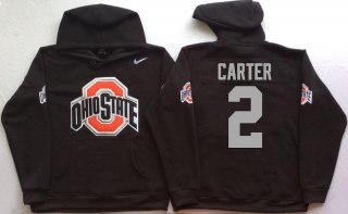 Ohio-State-Buckeyes-2-Chris-Carter-Black-Men's-Pullover-Hoodie