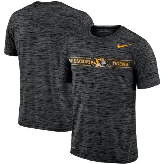 Missouri Tigers Black Velocity Sideline Legend Performance T-Shirt