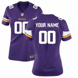 Minnesota Vikings custom women jersey