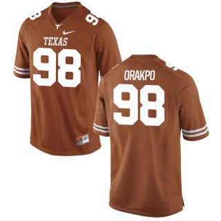Texas-Longhorns-98-Brian-Orakpo-Orange-Nike-College-Jersey