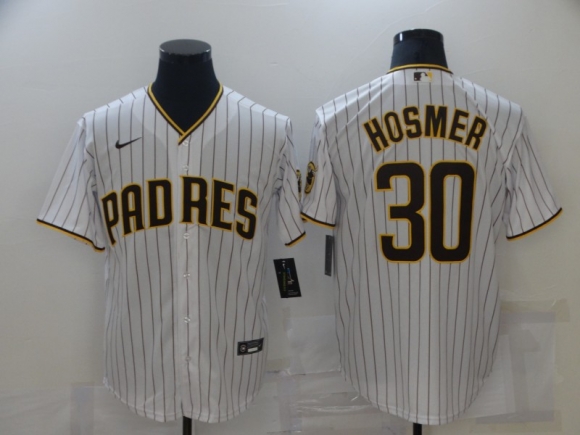 San Diego Padres #30 white jersey