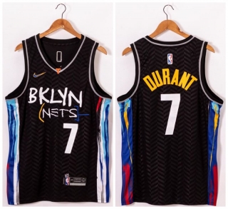 Nets-7-Kevin-Durant-Black-2021-Nike-Swingman-Jersey