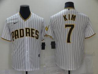 San Diego Padres #7 white jersey