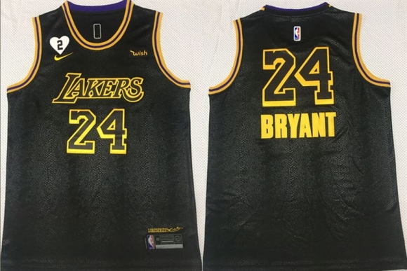 Lakers-24-Kobe-Bryant-Black-Mamba-Nike-Swingman-Jersey