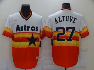 Houston Astros #27 thrwoback jersey