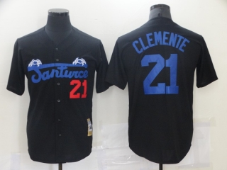 Los Angeles Dodgers #21 black movie style jersey